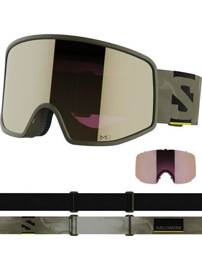 Salomon Snowboardbrille Sentry Pro Sigma olive/ Sol