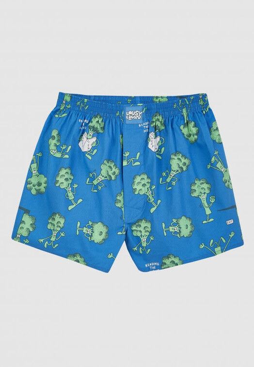 Cleptomanicx Boxershort&#x20;Broccoli&#x20;directoire&#x20;blue