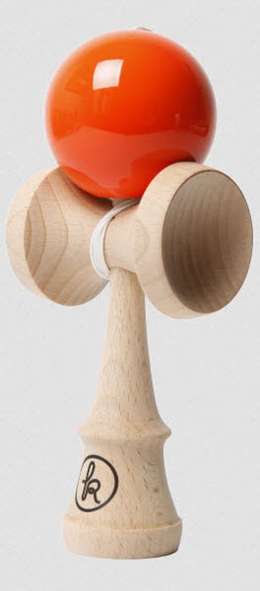 Kendama Geschicklichkeitsspiel&#x20;Play&#x20;One&#x20;orange