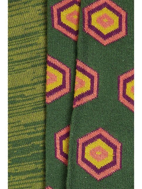 King Louie Socken Socks 2-Pack Crown fir green