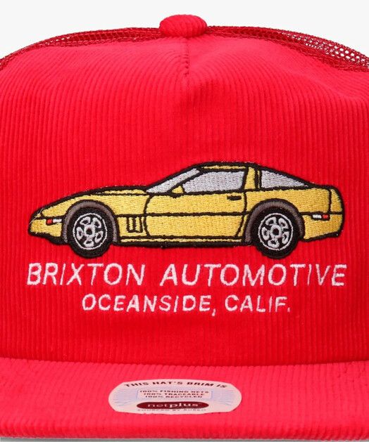 Brixton Cap&#x20;Ralph&#x20;Netplus&#x20;HP&#x20;Trucker&#x20;red&#x2F;red