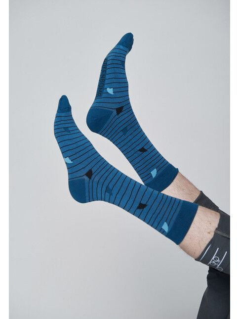 GreenBomb Socken Animal Shark Fin blue