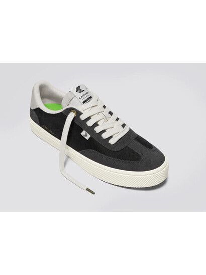 Cariuma Skateboard Toca ash grey suede black