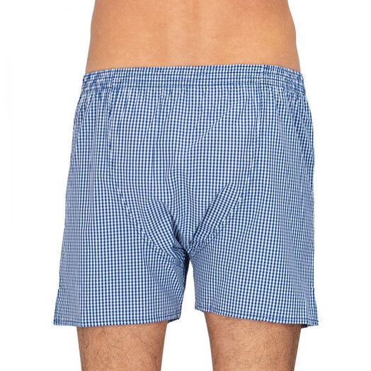 Deal Boxershort&#x20;Check&#x20;blau&#x20;kariert