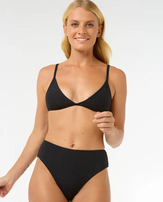 Rip Curl Bikini&#x20;Premium&#x20;Surf&#x20;Retro&#x20;High&#x20;Good&#x20;black