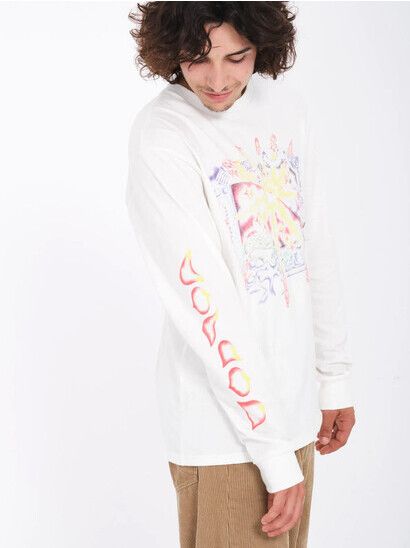 Volcom Longsleeve Sam Ryser LS off white