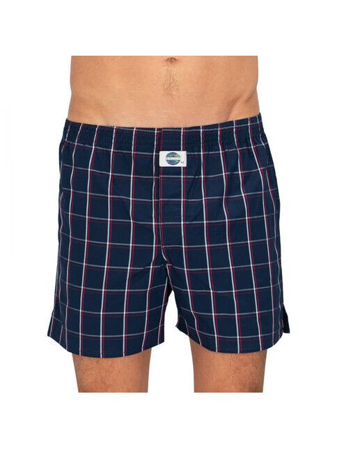 Deal Boxershort Check blau & rot