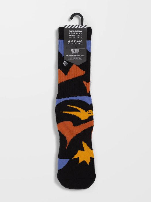 Volcom Socken&#x20;Arthur&#x20;Longo&#x20;Sock&#x20;black