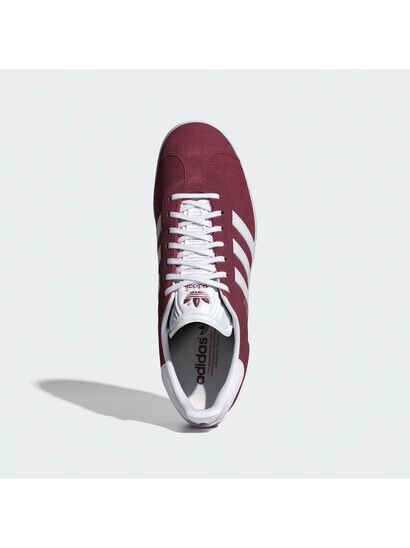 Adidas Skateschuh Gazelle burgundy white gold