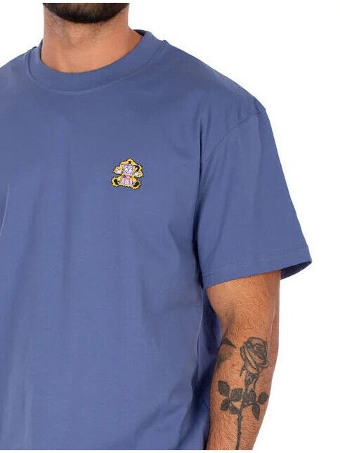 iriedaily T-Shirt Coffeelectric Emb Tee dove blue