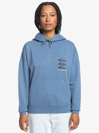 Quiksilver Women Kapuzenpullover Uni Oversized Hoodie vintage indigo