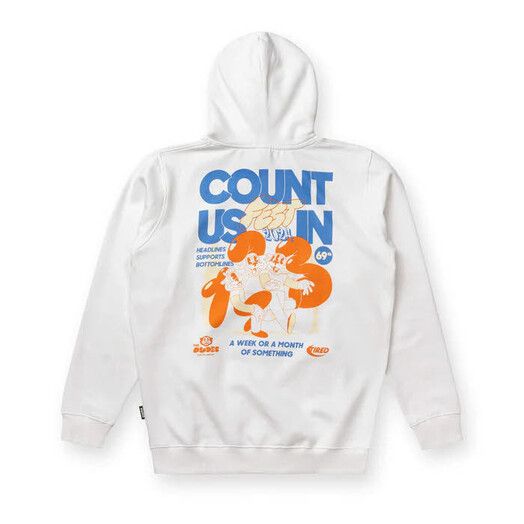 The Dudes Kapuzenpullover&#x20;Count&#x20;Us&#x20;In&#x20;Hoody&#x20;off&#x20;white