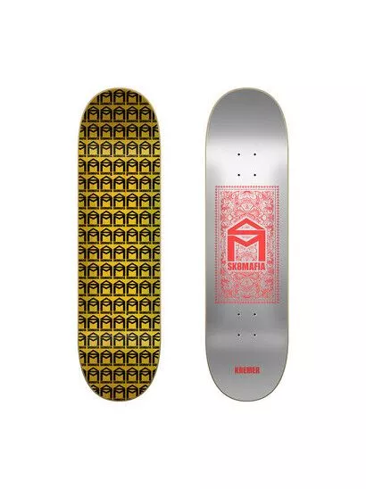 Sk8mafia Skateboard Paisley Foil Kremer 8.25 x 32