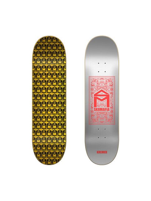 Sk8mafia Skateboard Paisley Foil Kremer 8.25 x 32