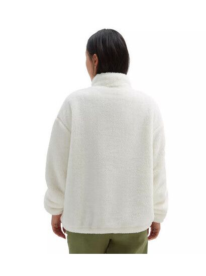 Vans Sweater Pioneer Mock Half Zip digi white