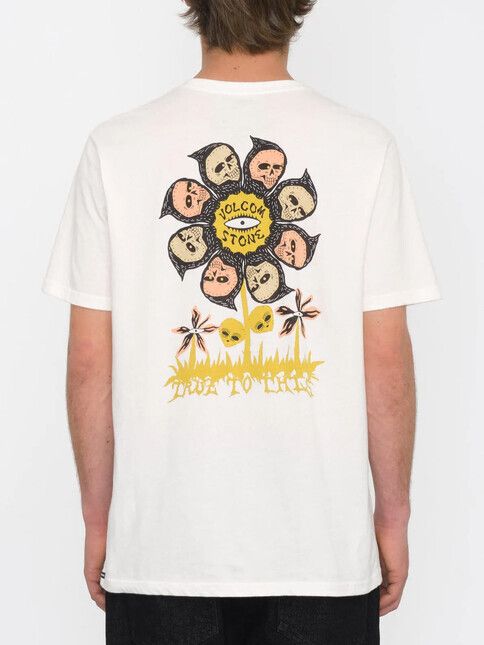 Volcom T-Shirt Flower Budz offwhite