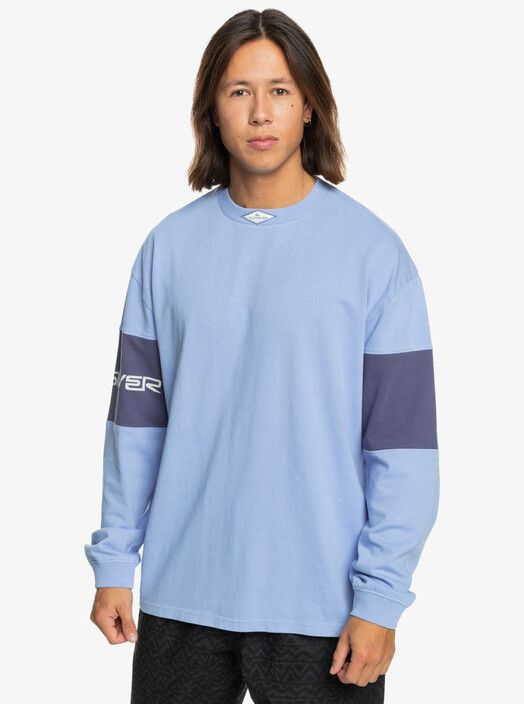 Quiksilver Sweater&#x20;Take&#x20;Us&#x20;Back&#x20;Block&#x20;hydrangea