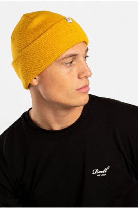 Reell M&#x00FC;tze&#x20;Beanie&#x20;dark&#x20;yellow