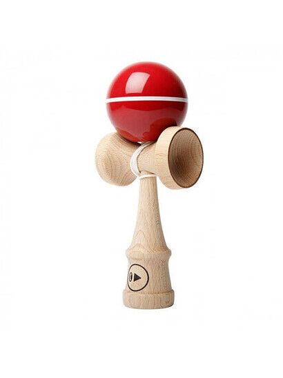 Kendama Geschicklichkeitsspiel Play Pro II - Recpaint slick rot