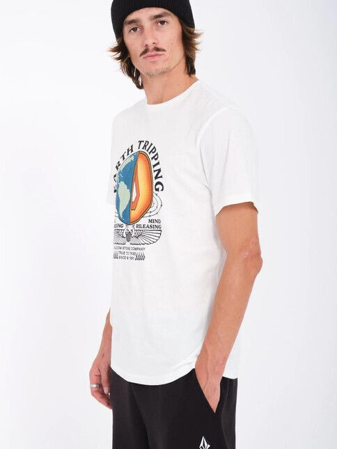 Volcom T-Shirt Section Farm To Yarn off white