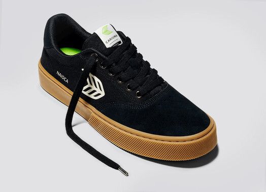 Cariuma Skateschuh&#x20;Naioca&#x20;Pro&#x20;black&#x20;gum&#x20;ivory