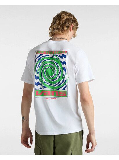 Vans T-Shirt Wormhole Warped white