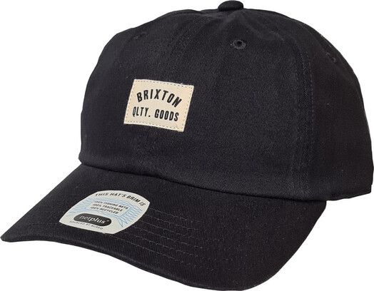 Brixton M&#x00FC;tze&#x20;Woodburn&#x20;Cap&#x20;Black&#x20;Vintage&#x20;Wash