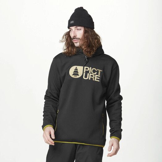 Picture Snowboardjacke&#x20;Park&#x20;Tech&#x20;Hoodie&#x20;black&#x20;24&#x2F;25