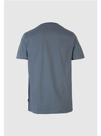 Cleptomanicx T-Shirt Embro Gull blue mirage
