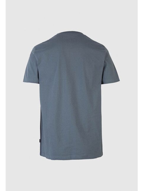 Cleptomanicx T-Shirt Embro Gull blue mirage
