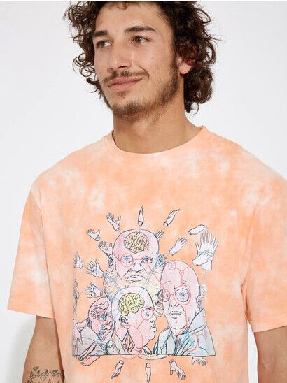 Volcom T-Shirt Ed Merlin Murray 1 peach bud