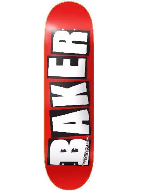 Baker Skateboard Brand Logo white