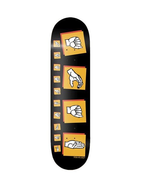 Censorship Skateboard Sings 8.0