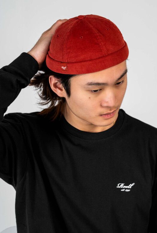 Reell Cap&#x20;Docker&#x20;Cap&#x20;hazy&#x20;orange&#x20;corduroy