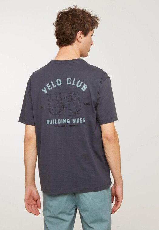 Recolution T-Shirt&#x20;Aposeris&#x20;Velo&#x20;Club&#x20;dark&#x20;grey