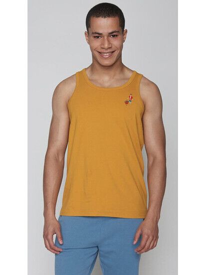 GreenBomb Tanktop Lifestyle BBQ ochre