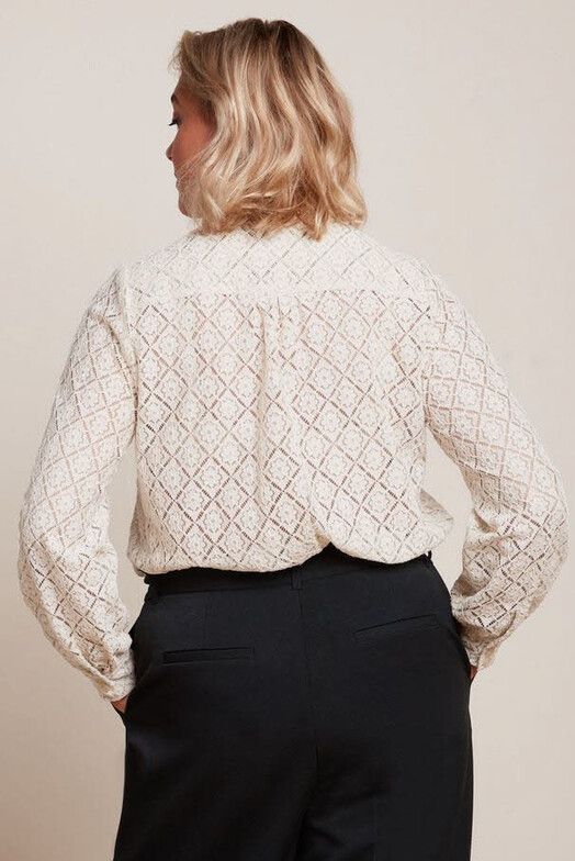 King Louie Blouse&#x20;Maisie&#x20;Blouse&#x20;Artiste&#x20;Lace&#x20;ivory