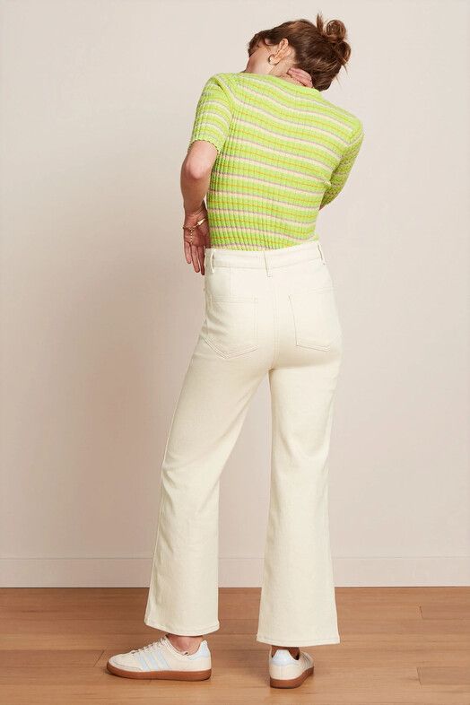 King Louie Pullover&#x20;Agnes&#x20;Rib&#x20;Top&#x20;paradise&#x20;green