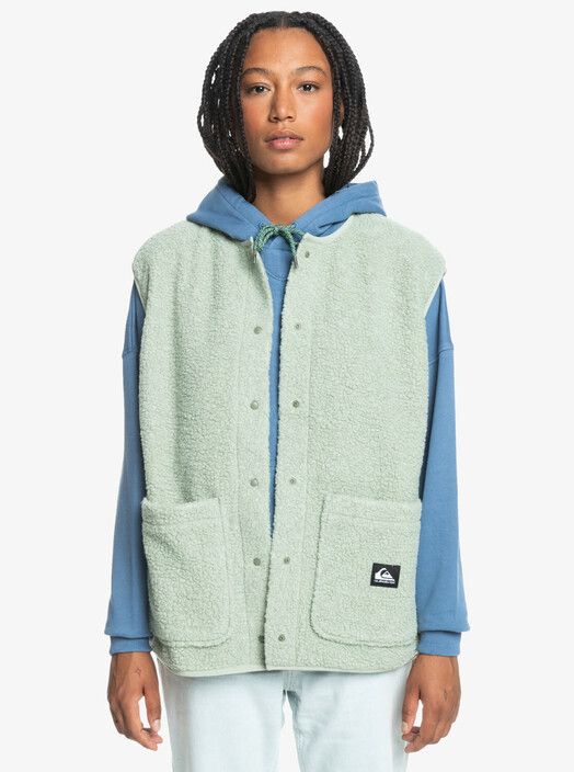 Quiksilver Women Weste&#x20;Uni&#x20;Polar&#x20;Vest&#x20;desert&#x20;sage