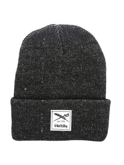 iriedaily Mütze Smurpher Heavy Beanie black melange