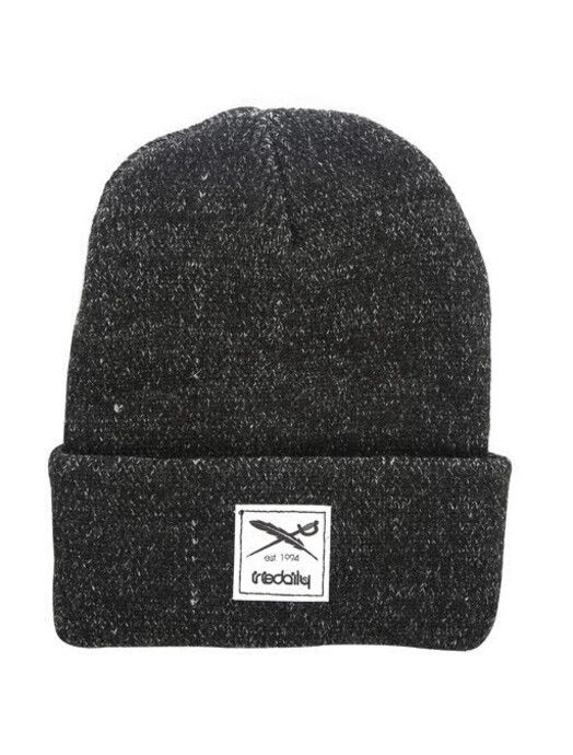 iriedaily M&#x00FC;tze&#x20;Smurpher&#x20;Heavy&#x20;Beanie&#x20;black&#x20;melange