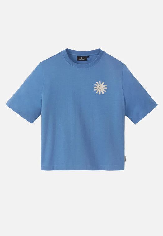 Recolution T-Shirt&#x20;Azolla&#x20;Sun&#x20;Smile&#x20;electric&#x20;blue