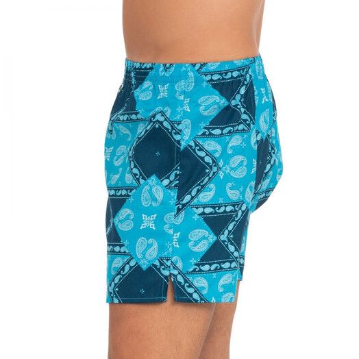 Deal Boxershort&#x20;Paisley&#x20;II&#x20;blau