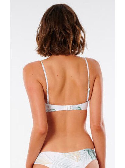 Rip Curl Bikini Coastal Palms Bandeau white