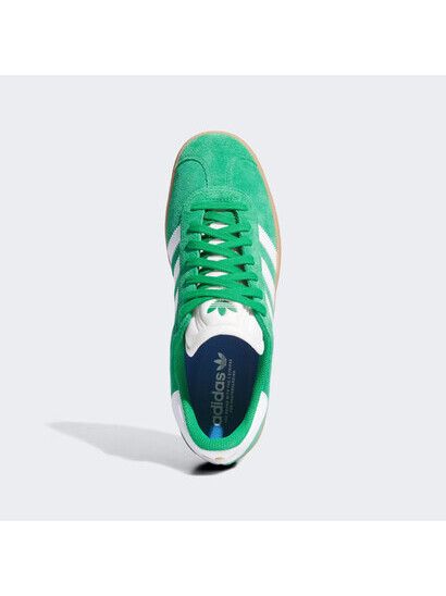 Adidas Skateschuh Gazelle ADV Green / Cloud White / Gold M