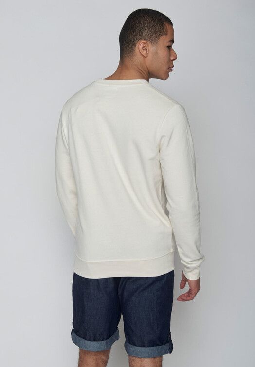 GreenBomb Sweater&#x20;Nature&#x20;Perfect&#x20;Waves&#x20;creme&#x20;white