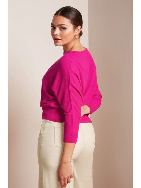 King Louie Pullover Valentina Top Bonne neon pink