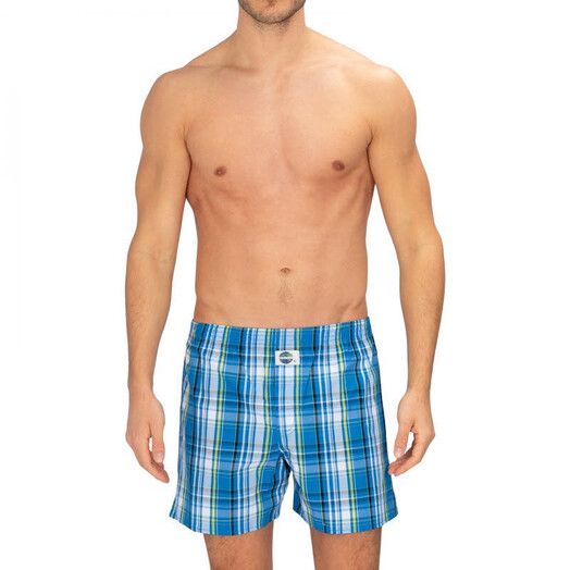 Deal Boxershort&#x20;Check&#x20;blau&#x2F;gelb