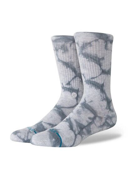 Stance Socken Icon Dye Crew grey