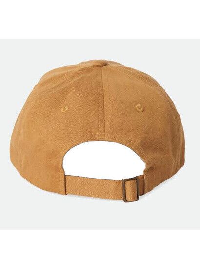 Brixton Cap Alpha LP golden brown vintage wash